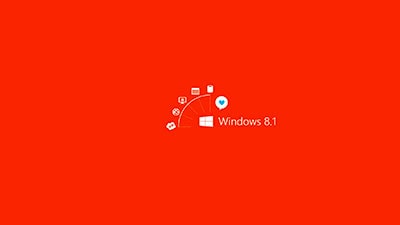 Logo et programmes Windows 8.1