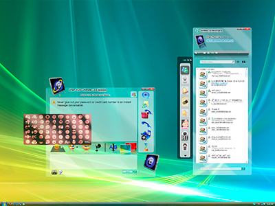Présentation et visuel de Windows Vista